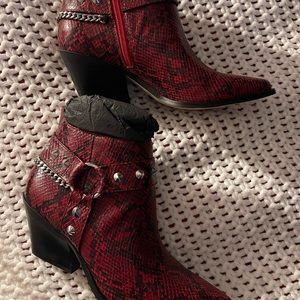 Jessica Simpson ZAYRIE ankle boots 8 1/2
